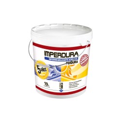 Imperdura 5 años cubeta 19 Lts color rojo