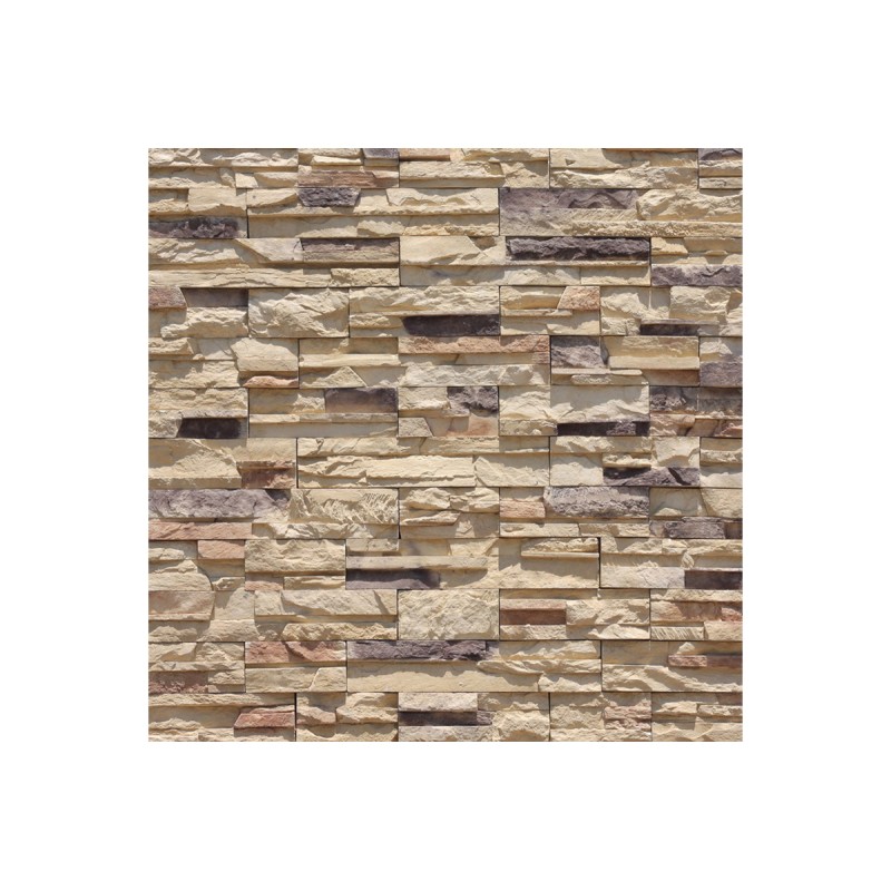 Piedra cultivada Fast Set península, caja con 1 m2