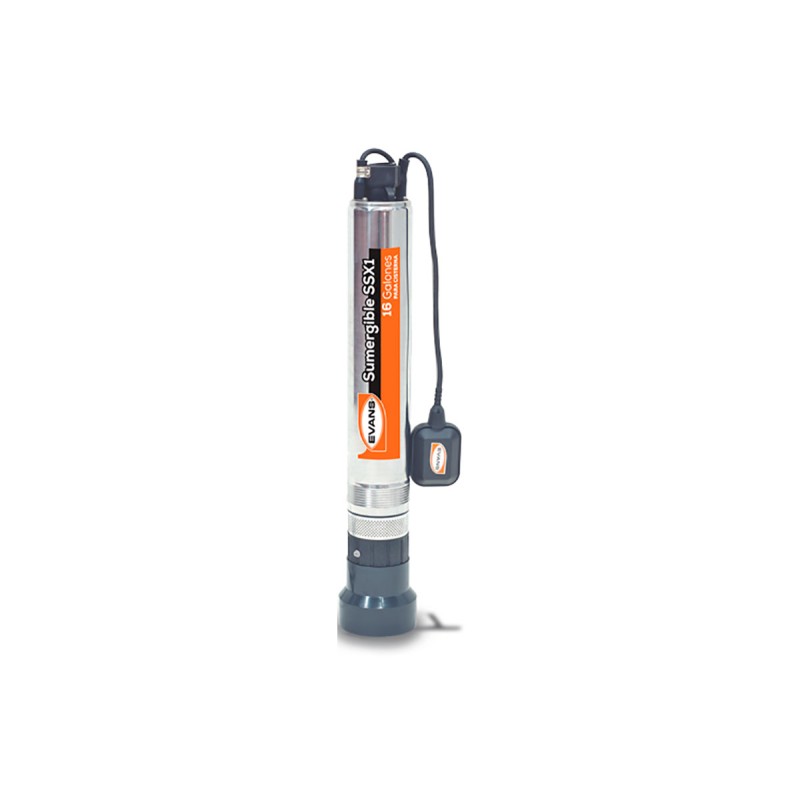 Bomba sumergible 1 hp SSX1ME100F2C-F