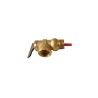 Válvula de alivio 3/4" para equipos heat pipe