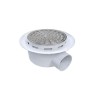 Coladera con plato anti-filtraciones 1 salida 2PUL F-2626