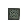 Coladera FV6 fierro medida real 12 x 12 cm
