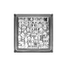 Vitroblock Mosaico 19 x 19 x 8 cm