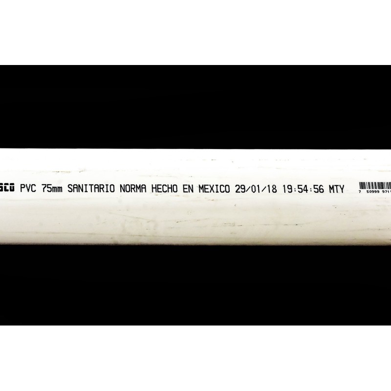 Tubo PVC 75 mm