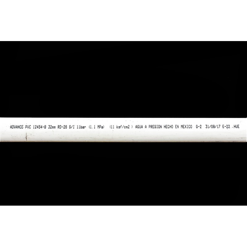 Tubo PVC hidráulico 32 mm
