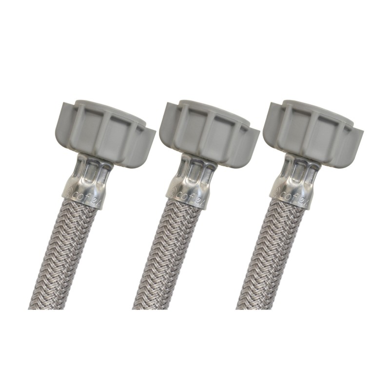 Conector T de vinil para lavabo 55 cm