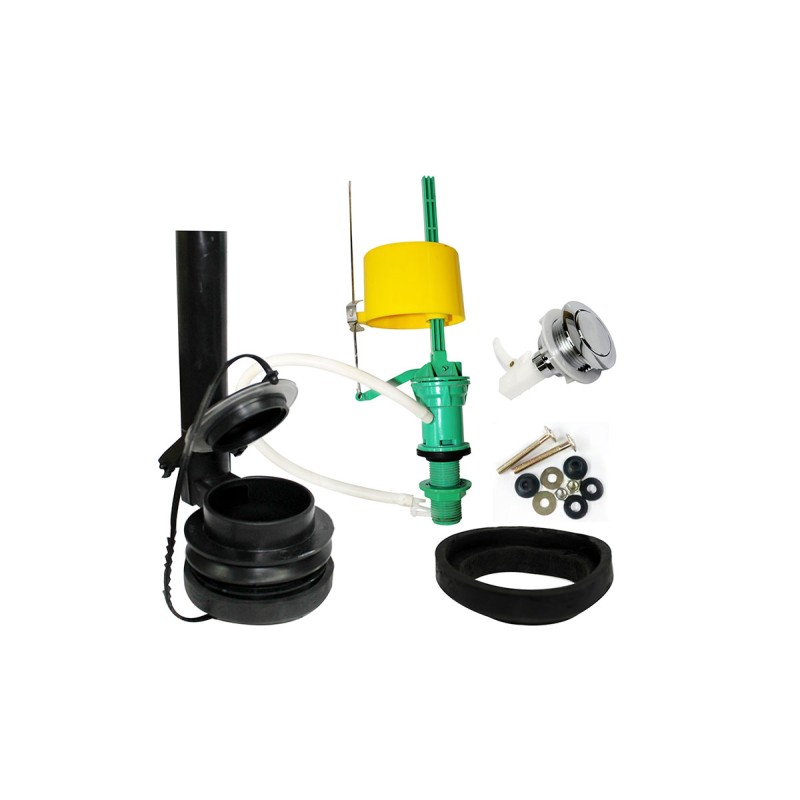 Herraje para tanque bajo de WC Tango botón del 38 mm