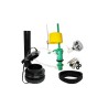 Herraje para tanque bajo de WC Tango botón del 38 mm