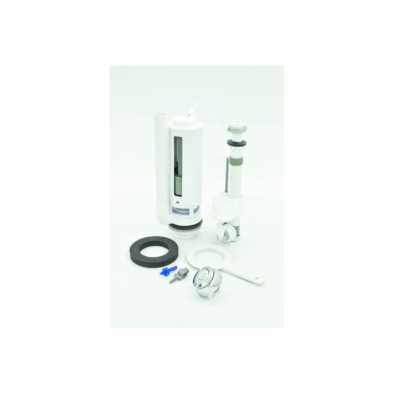 Kit completo de reparación con válvula de llenado y descarga dual