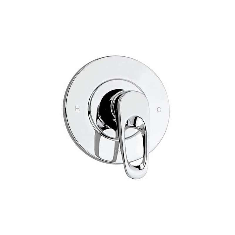 Monomando Aqua para regadera E-77 acabado cromo