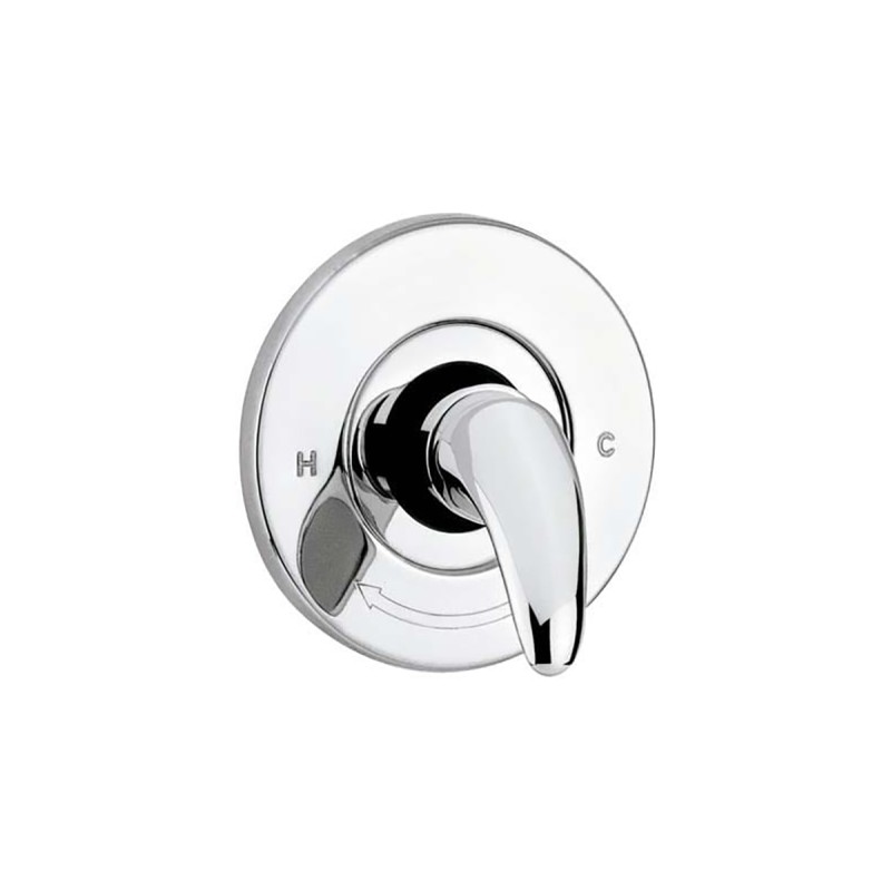 Monomando Mantiss para regadera E-72 acabado cromo