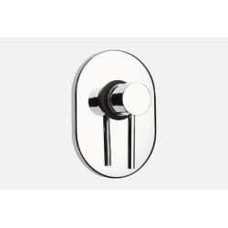 Monomando para regadera intermedia MOR-SP-01 cromo