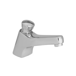 Llave individual temporizadora para lavabo 9243 acabado cromo