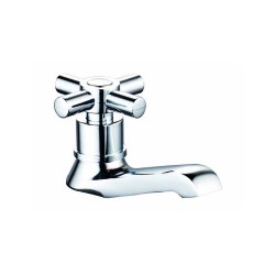 Llave individual para lavabo acabado cromo