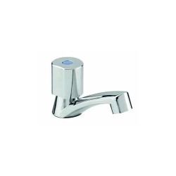 Llave individual para lavabo acabado cromo