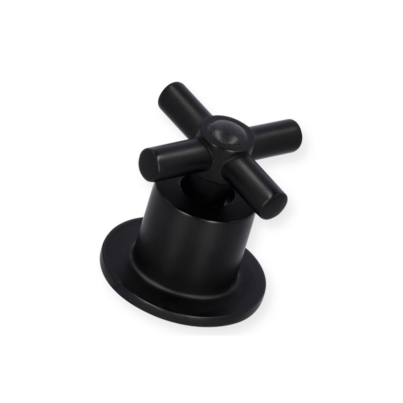 Maneral cruceta con chapeton  MCN.2 color negro (1 pieza)