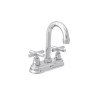 Mezcladora de 4" para lavabo acabado cromo