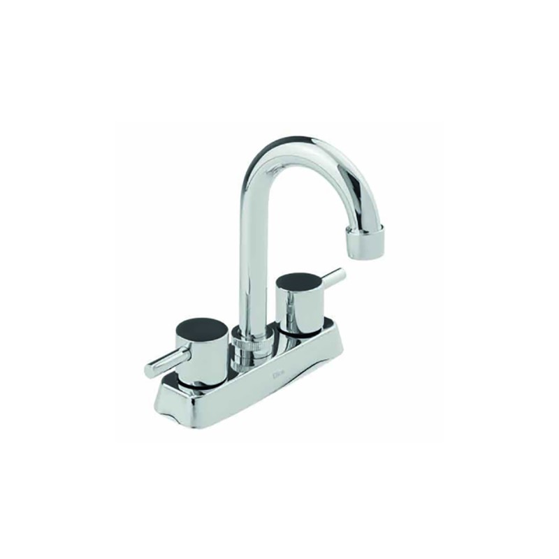 Mezcladora de 4" para lavabo terminado cromo