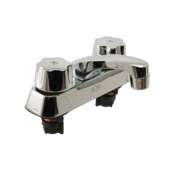 Mezcladora de 4" para lavabo vuelta completa cubierta de acero inoxidable