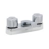 Mezcladora de 4" para lavabo 4048 acabado cromo