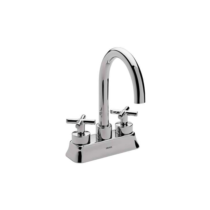 Mezcladora de lavabo Antares 4" HM-14 acabado cromo