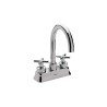 Mezcladora de lavabo Antares 4" HM-14 acabado cromo