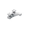 Mezcladora de lavabo integral 4" MI-01 acabado cromo