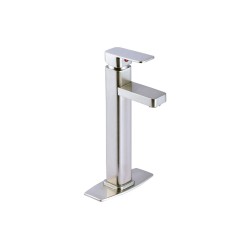 Monomando alto para lavabo 10310 acabado satín