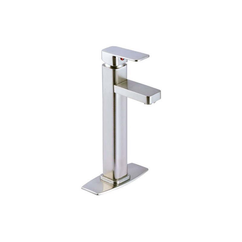 Monomando alto para lavabo 10310 acabado satín
