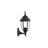 Farol de aluminio Salermo negro FTL-6002/N