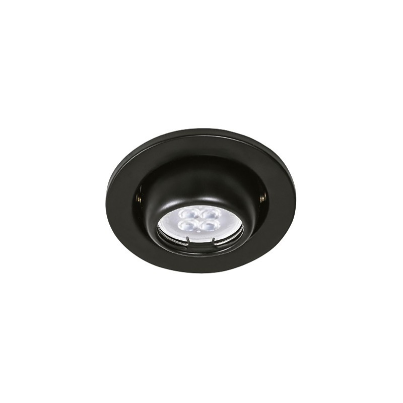 Lámpara de empotrar Acari color negro YD-345/N