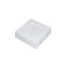 Lámpara LED de sobreponer cuadrada color blanco