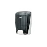 Dispensador de jabón AC82000, base blanca cuerpo humo