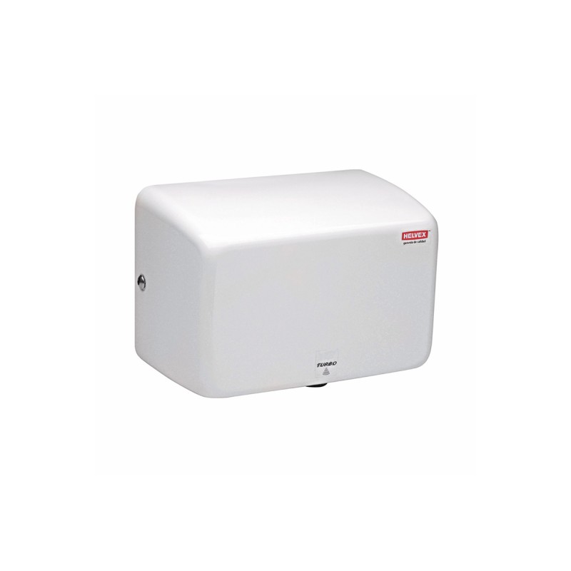 Secador de manos turbo con sensor de corriente color blanco MB1012