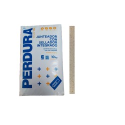 Junteador con sellador integrado color almendra, bolsa con 10 kilos