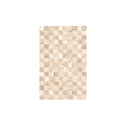 Azulejo Almena Deco beige 1A 25 x 40 cm, caja con 1.50 m2