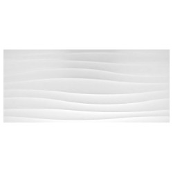 Azulejo Daytona Blanco estructurado 1A 30 x 60 cm, rectificado, caja con 1.44 m2