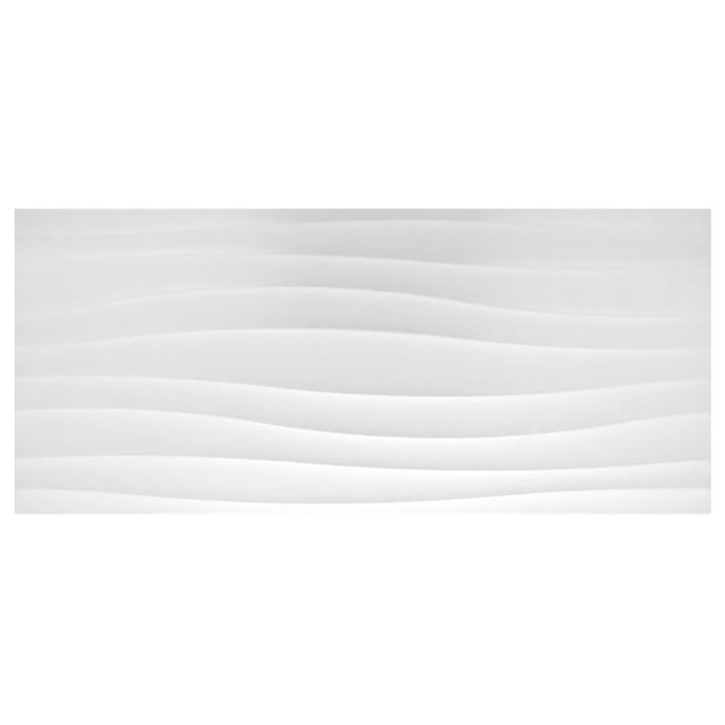 Azulejo Daytona Blanco estructurado 1A 30 x 60 cm, rectificado, caja con 1.44 m2