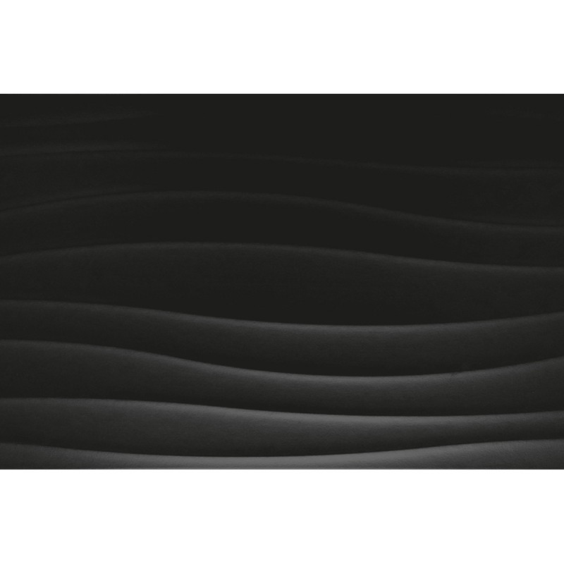 Azulejo Daytona negro waves 1A 30 x 60, caja con 1.44 m2, rectificado