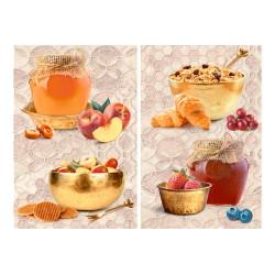 Juego de inserto para cocina Bekon beige