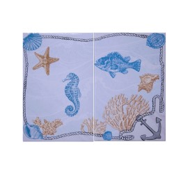 Juego de inserto ZEN para baño impresión digital