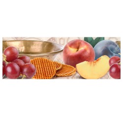 Listel Bekon beige para cocina de 7.3 x 20.7 cm