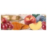 Listel Bekon beige para cocina de 7.3 x 20.7 cm