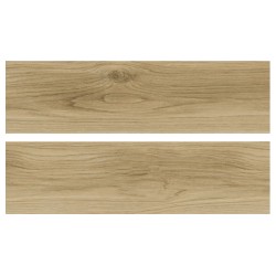 Duela cerámica elkwood roble 1A 20 x 60 cm, caja con 1.44 m2