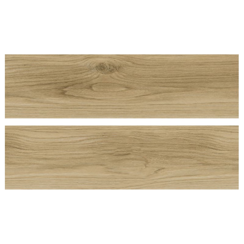Duela cerámica elkwood roble 1A 20 x 60 cm, caja con 1.44 m2
