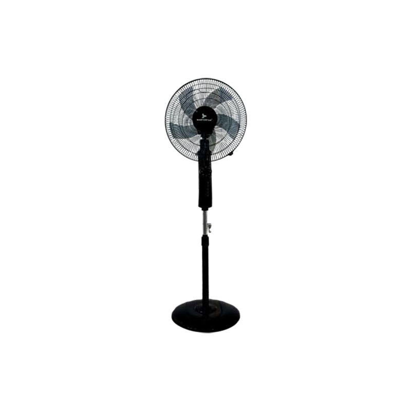 Ventilador de pedestal Ares 16", color negro